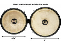 Meinl FreeRide Bongos FWB190ATB-M 6-3/4+8 Meinl FreeRide Bongos FWB190ATB-M 6-3/4+8